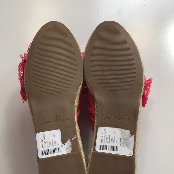 SOLD NWT Sam Edelman Lynda Bow Espadrille Mules - Picture 6 of 7